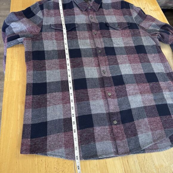 John Varvatos Dale Shirt Woven Cotton Long Sleeve Button Checkered Pristine XL - Picture 7 of 11